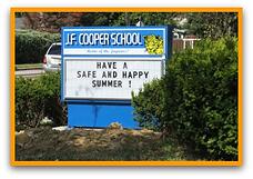 Monument Signs for School in Philadelphia