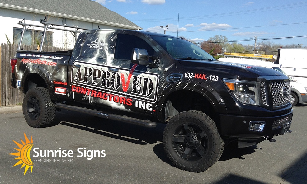 South Jersey Nissan Titan Truck Wraps