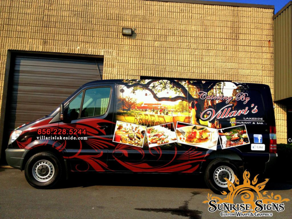 Catering Company van wraps