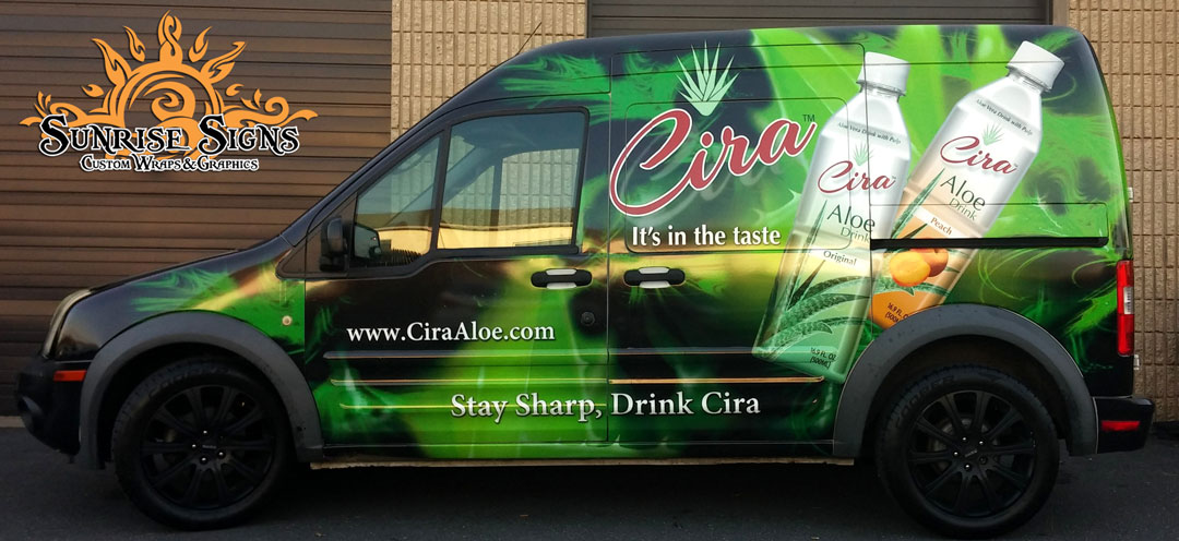 Beverage Company Promotional Van Wraps