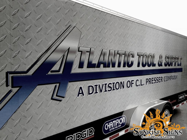 Custom semi truck graphics