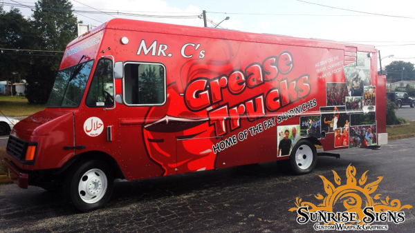 Food truck wrap companies NJ