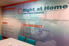 Right At Home Interior Business Signs 