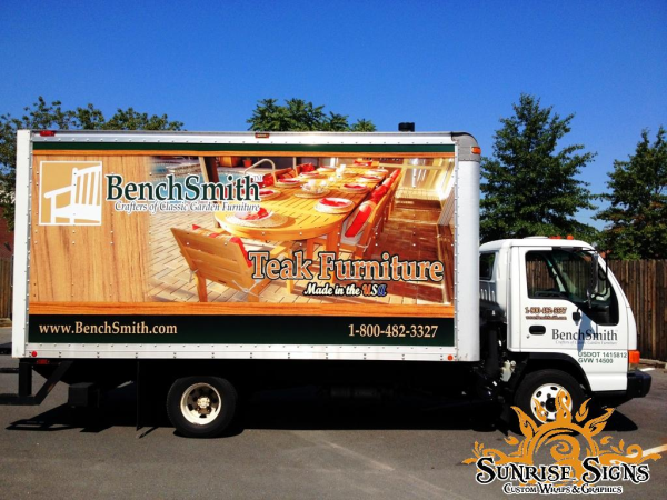 Truck box advertising ideas