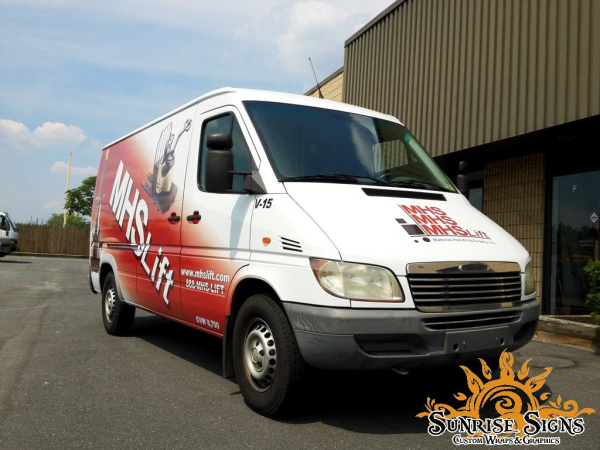 Fleet Sprinter Van wraps