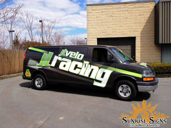 Chevy Express van wraps for retail stores