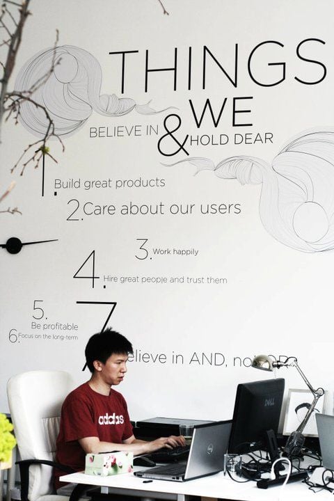 Corporate Culture Wall Murals