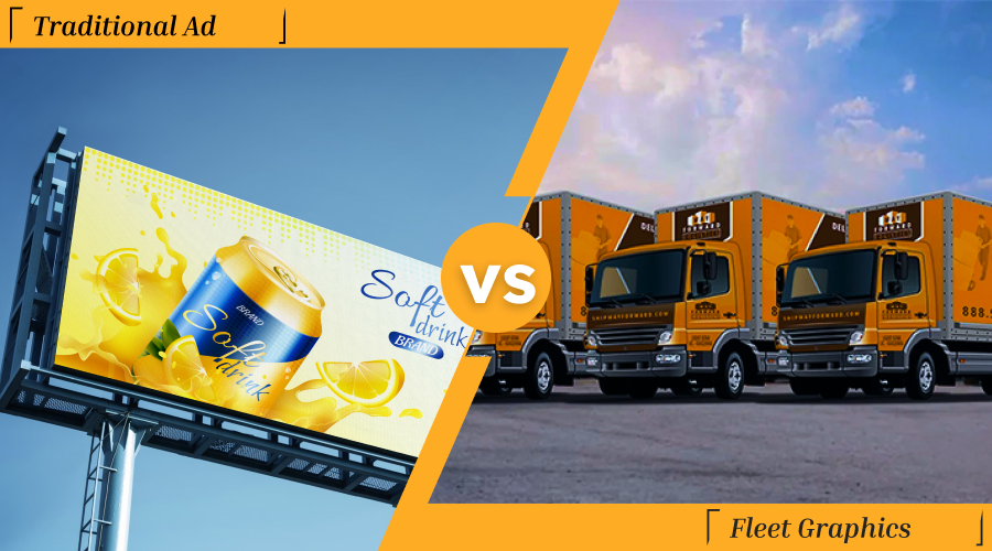 Fleet Graphics vs Traditional Ad Which is more effective