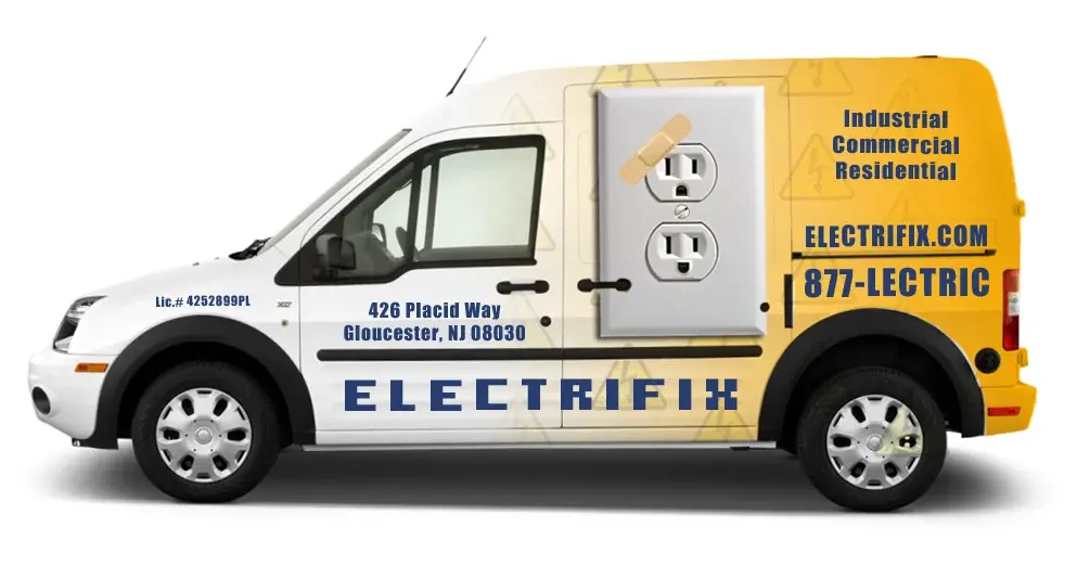 Electrical Contractor Truck Lettering
