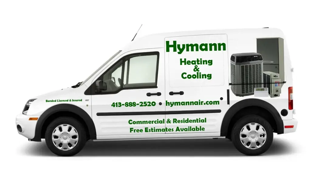 Heat Cooling Company Truck Lettering